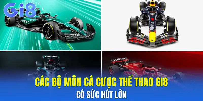 Các bộ môn cá cược thể thao Gi8 có sức hút lớn 